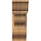 Ekena Millwork Funston Traditional Smooth Bracket w/ Offset Brace, Western Red Cedar, 7 1/2"W x 20"D x 20"H BKT0806X20X20FST01SWR - alternate 4
